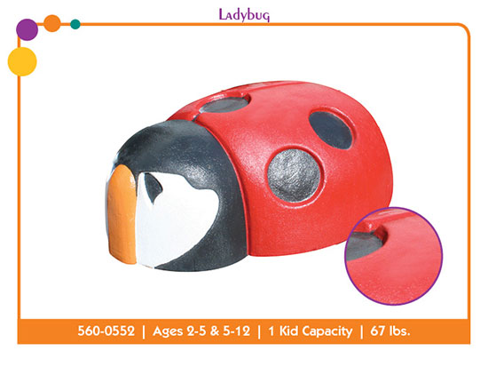 ladybug playground equipment