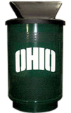 Ohio Custom Trash Can
